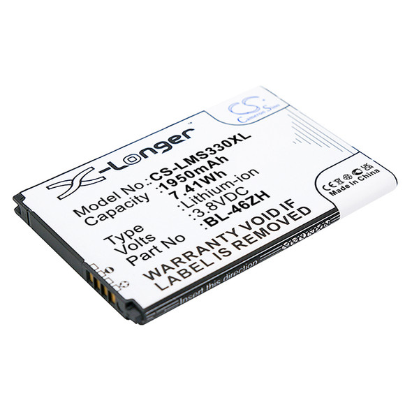 XL Battery for LG K8 LS675 AT&T GoPhone BL-46ZH