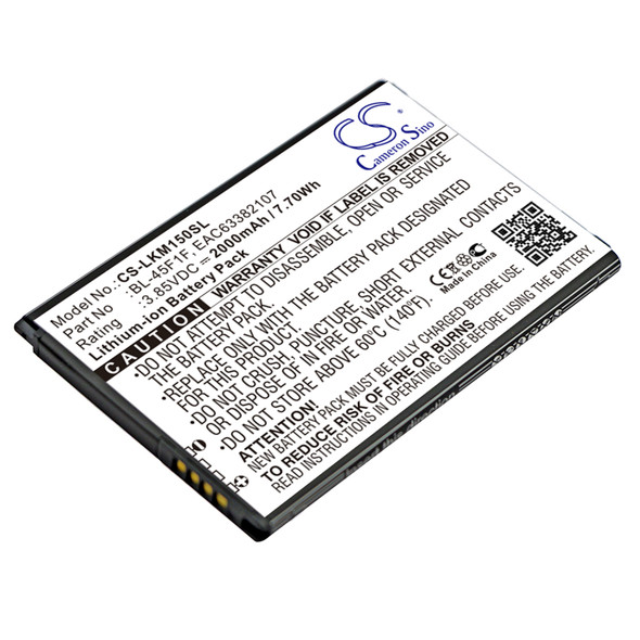 Battery for LG Aristo BL-45F1F EAC63321601