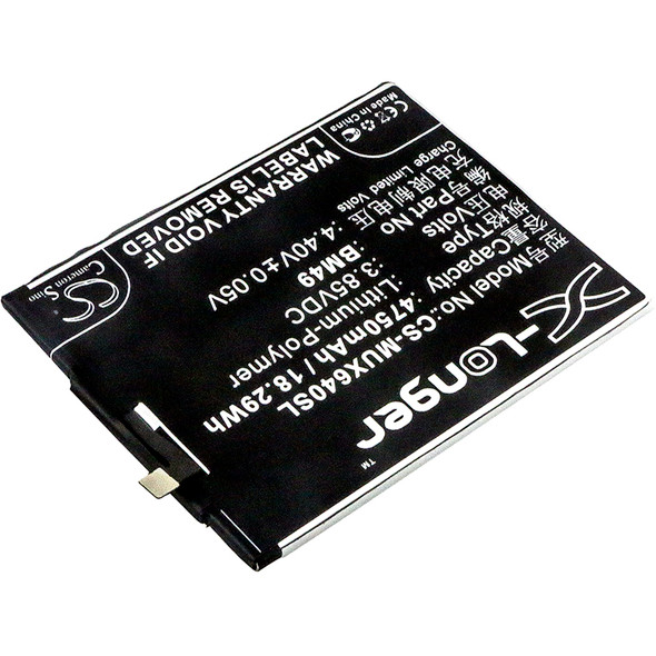 Battery for Xiaomi 2016001 2016002 2016007 Hydrogen Max Mi Dual SIM TD-LTE BM49