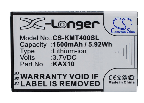 Battery for KAZAM Trooper X4.0 KAX10
