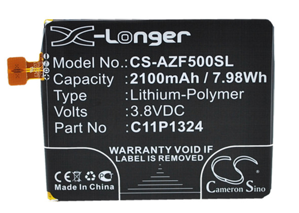 Battery for Asus A501 A501CG T00F T00J ZenFone 5 A500 0B200-00850000 C11P1324