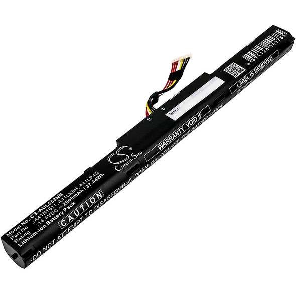 Battery for Asus ROG STRIX GL553VD DS71 A41LK5H