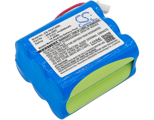 Battery for TDK Life on Record A73 Boombox 6AA-HHC