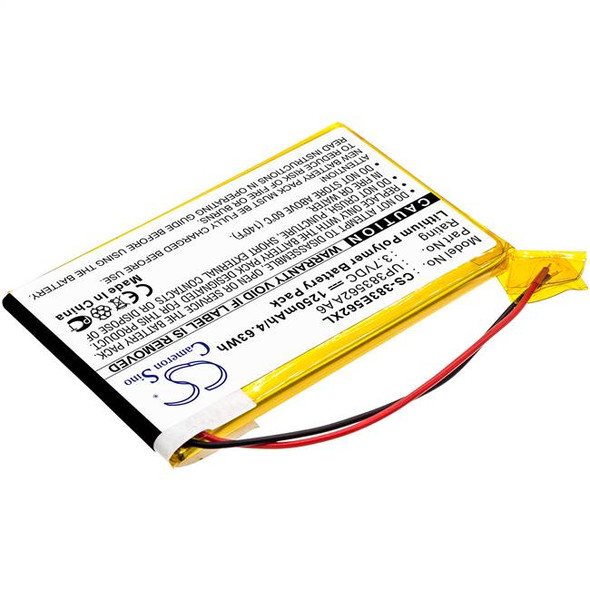 Battery for Palm Tungsten E A6 Pocket PC PDA CS-383E562XL UP383562A 3.7v 1250mAh