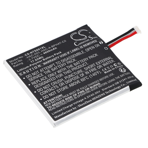 Battery for Nintendo HAC-003 HAC-A-BPHAT-C0