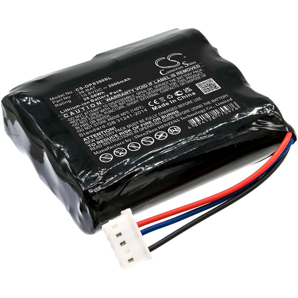Battery for Olympus 38DL Plus Ultrasonic Thickness