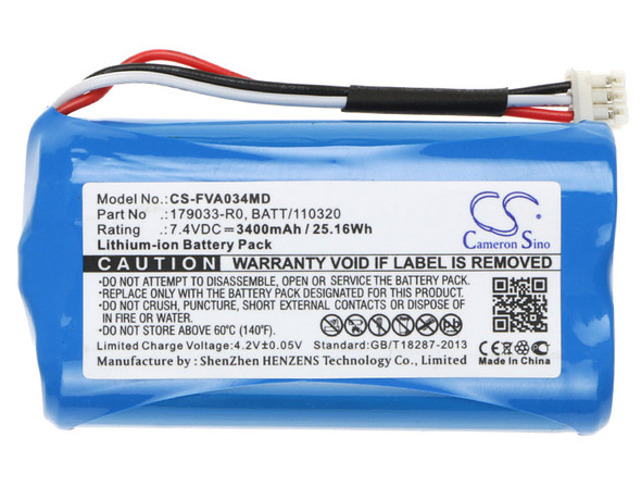 Battery for Fresenius 110320-O MB1790 179033-R0 179033-R2 88888749 BATT/110320