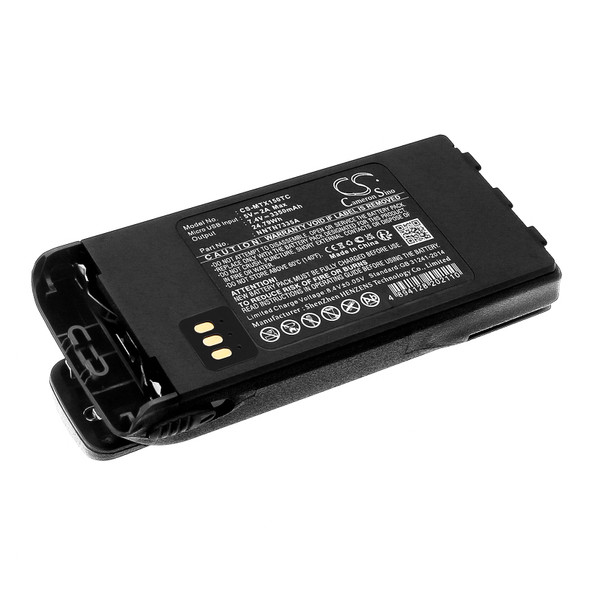 Battery for Motorola XTS1500 Radius P25 NNTN9858