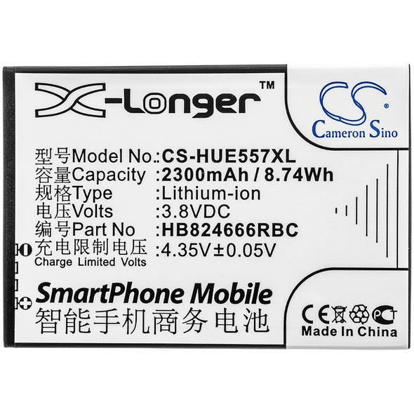 Battery for Huawei E5577 E5785 HB824666RBC HWBBJ1 501HW 502HW 504HW 505HW 3.8V