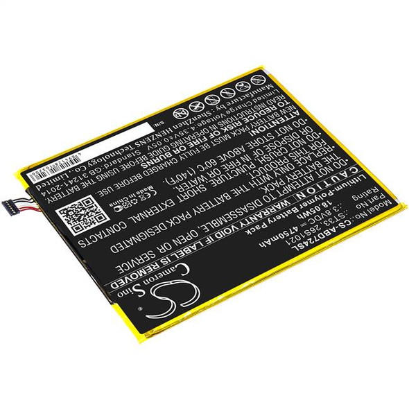 Battery for Amazon K72LL3 Kindle Fire HD 8th 26S1021 58-000303 58-000313 ST33