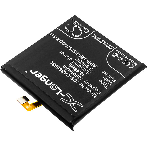 Battery for CAT APP-12F-F5757I-CGX-111 CATERPILLAR S60 CS-CAS600SL 3.85V Li-Poly