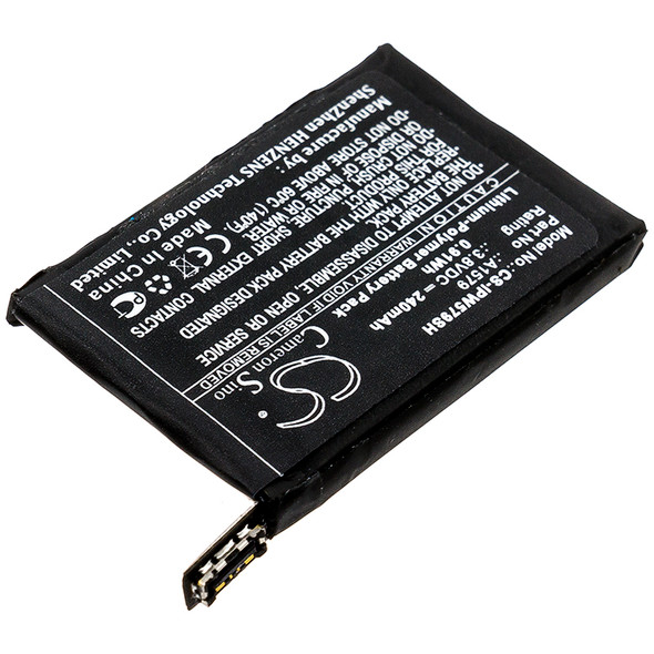 Battery for Apple A1579 iWatch 1 42mm Watch 1st Gen CS-IPW579SH 3.8V Li-Polymer