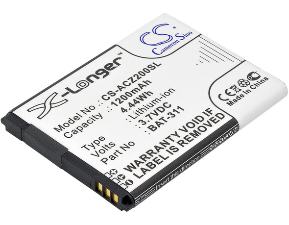 Battery for Acer BAT-311 1ICP5/43/55 KT.0010S.011