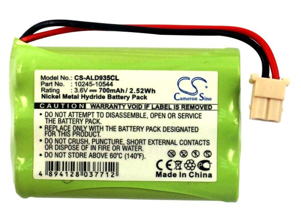 Battery for Panasonic BK-T411 Sanyo NTL-200 TEL-BT200 Audioline 10245-10544 Ohm