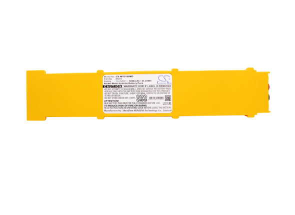 Battery for ZOLL 96017 Metrax M240 110139 EC01 Primedic DM1 DM3 DM10 DM30 ED220