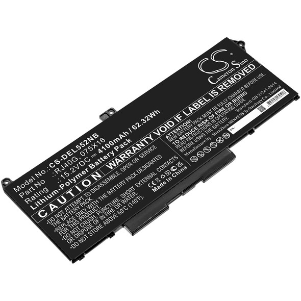 Battery for 075X16 RJ40G 4MTF7 Dell Precision 3560