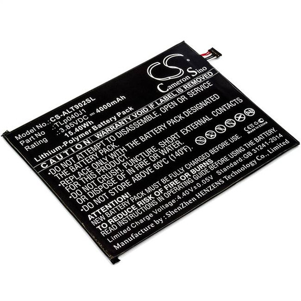 Battery for Alcatel 8082 9024W 9029Z A30 Tablet 4G LTE Joy Tab TLp040J1 TLP040K7