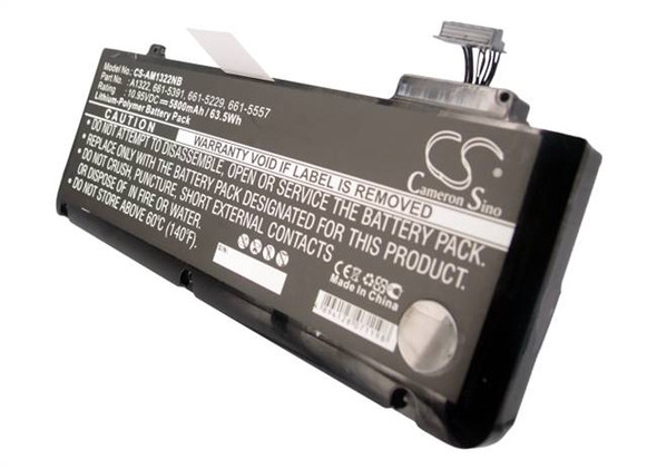 Battery for Apple MacBook Pro A1278 020-6547-A 661-5229 661-5391 661-5557 A1322