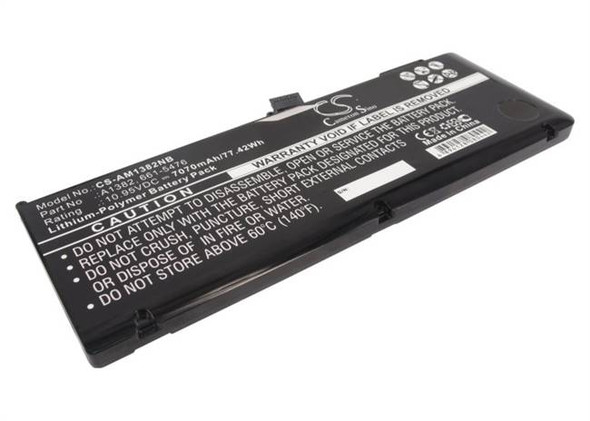 Battery for Apple MacBook MC721LL/A A1286 MC723LL/A MD104LL/A 661-5844 A1382