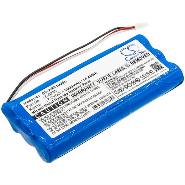 Battery for AAronia Spectran Handheld Spectrum Ana E-0205 CS-ARS100SL 2000mAh