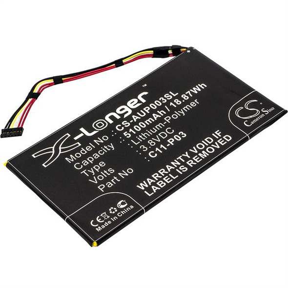 Battery for Asus Padfone 2 (A68) Tablet C11-P03 CS-AUP003SL 3.8v 5100mAh 18.87Wh