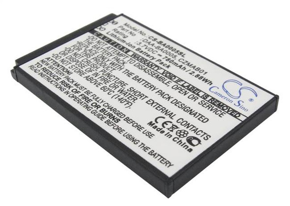 Battery for Creative Zen Micro Photo 4GB 5/6GB BA20603R69900 CZMAB01 DAA-BA0005