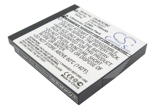 Battery for Panasonic Lumix DMC-FP77 DMC-FS14 ACD-341 DMW-BCK7 DMW-BCK7E VW-BCK7