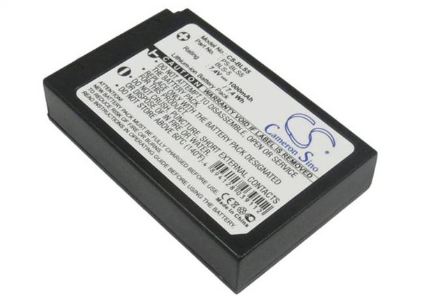 Battery for Olympus E-PC2 E-PL5 E-P3 PEN E-PL2 E-PL3 E-PM1 BLS-5 BLS-50 PS-BLS5