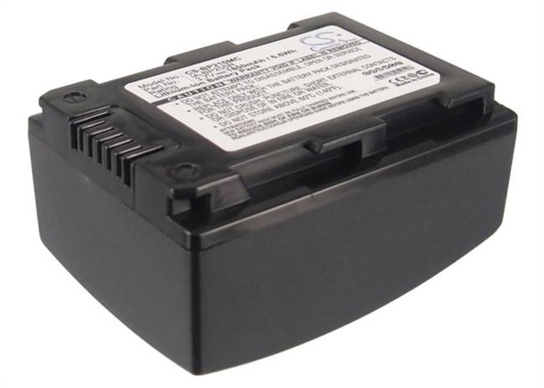 Battery for Samsung HMX-F50BN HMX-H300 HMX-H304 HMX-H305 SMX-F50 F54 IA-BP210R