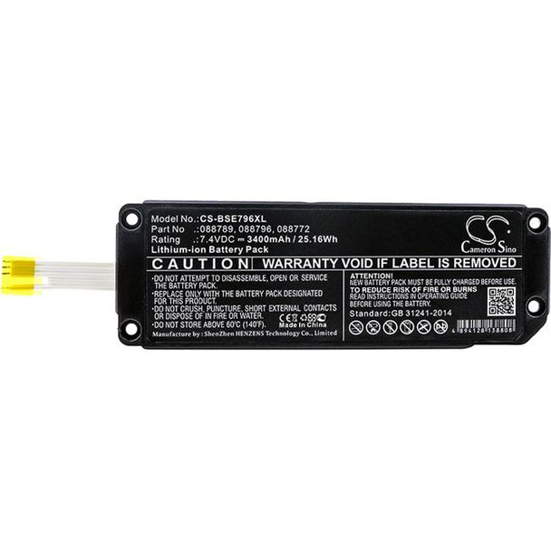 Speaker Battery for Bose Soundlink Mini 2 Mini2 088772 088789 088796 3400mAh NEW Speaker Battery for Bose Soundlink Mini 2 Mini2 088772 088789 088796 3400mAh NEW