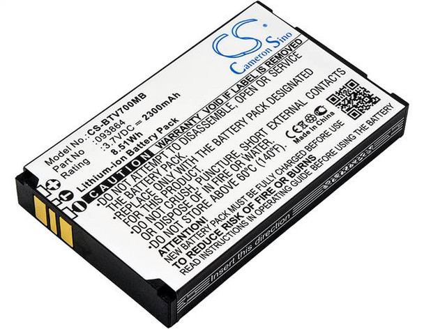 Battery for Oricom SC860 SC870 BT Baby Monitor 7500 Video 7000 Lights 093864