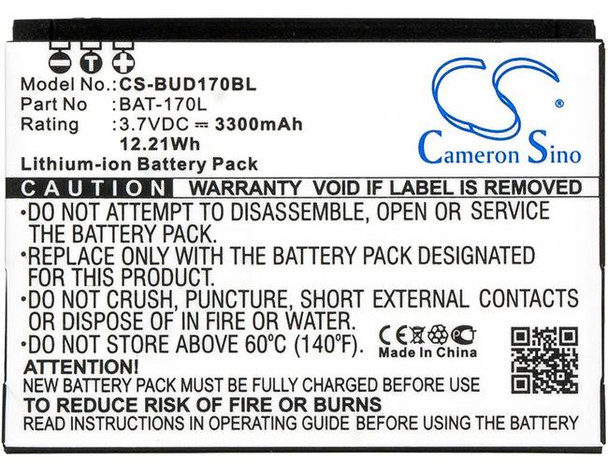 Battery for Bluebird Pidion BM-170 Semi-Rugged BAT-170L Barcode Scanner 3300mAh Battery for Bluebird Pidion BM-170 Semi-Rugged BAT-170L Barcode Scanner 3300mAh