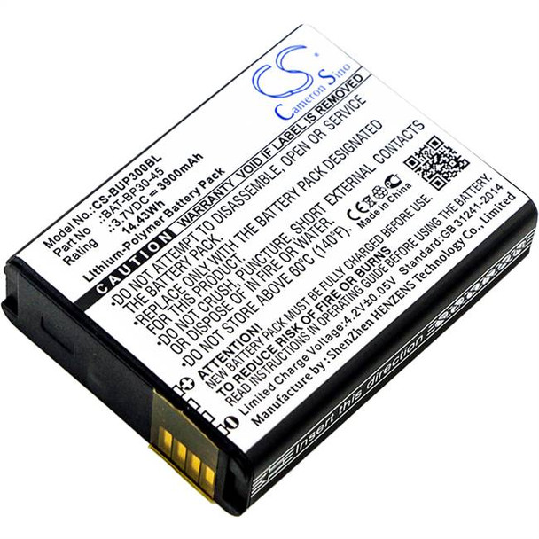 Battery for Bluebird BM180 BP30 BAT-BP30-45 Barcode Scanner CS-BUP300BL 3900mAh