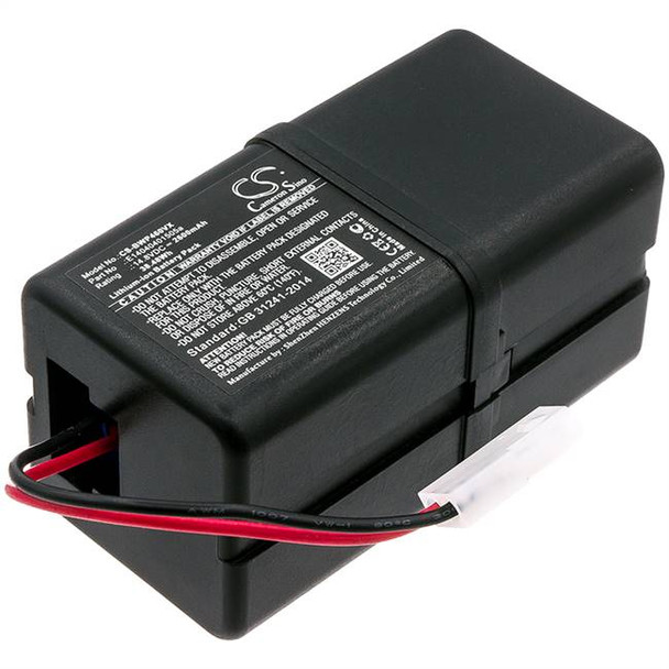 Battery for Bobsweep Bob PetHair Junior Robot WJ540011 WP460011RO E14040401505a