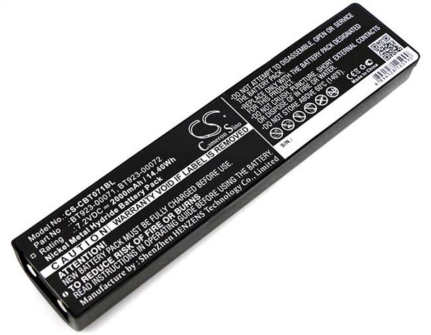 Battery for Cattron Theimeg Handy Control II III TC100 Laird BT923-00071 00072