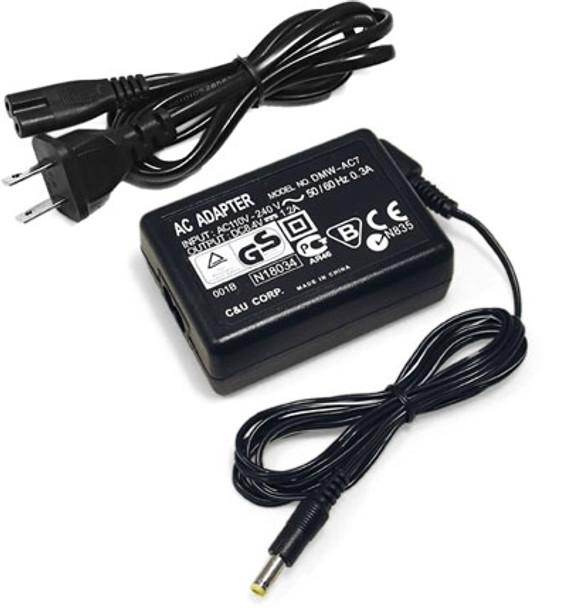 AC Adapter for Panasonic DMW-AC7 Lumix DMC-FZ28