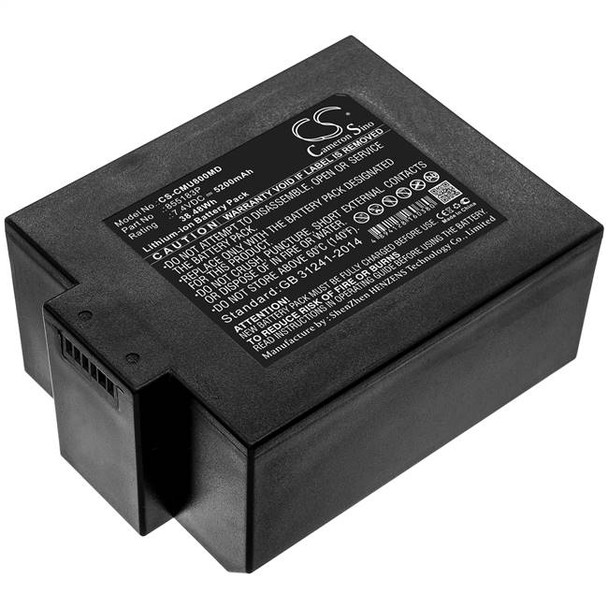 Battery for CONTEC CMS8000 Monitor MEDITECH M8000S 855183P CS-CMU800MD 5200mAh