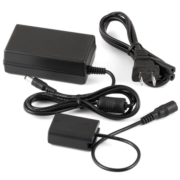 AC Adapter for Sony AC-PW20 NEX-7 NEX-5 a7 NEX-F3 w/ Coupler