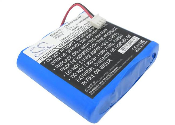 Battery for Pure Marshall Evoke-2S EvokeE-1S One Flow radios VL-60924 E1 8800mAh