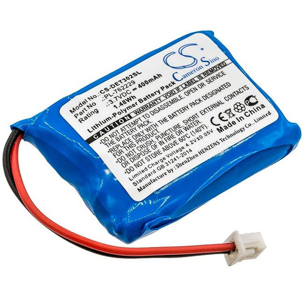 Battery for Educator PL-762229 V2015-E05 Receiver ET-300 Transmitter ET-300TS