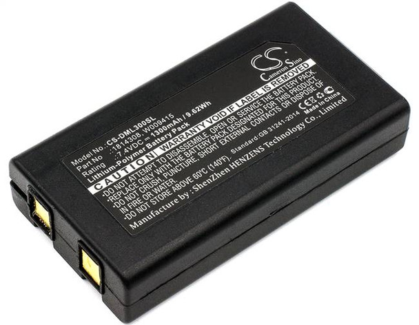 Battery for DYMO 1982171 LabelManager 500TS LM-500TS XTL 300 1814308 643463