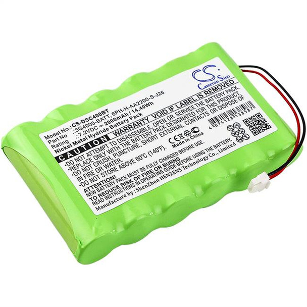 Battery for DSC 3G4000 Cellular Communicato LE4000 3G4000BATT 6PH-H-AA2200-S-J26