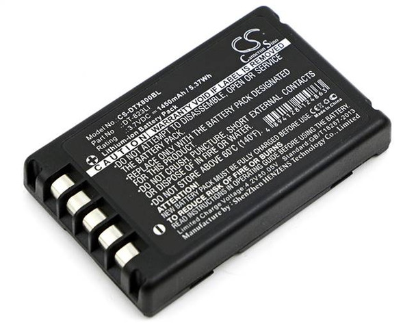 Barcode Scanner Battery for Casio DT-823LI DT-800 DT-810 DT800 1450mAh 5.37Wh