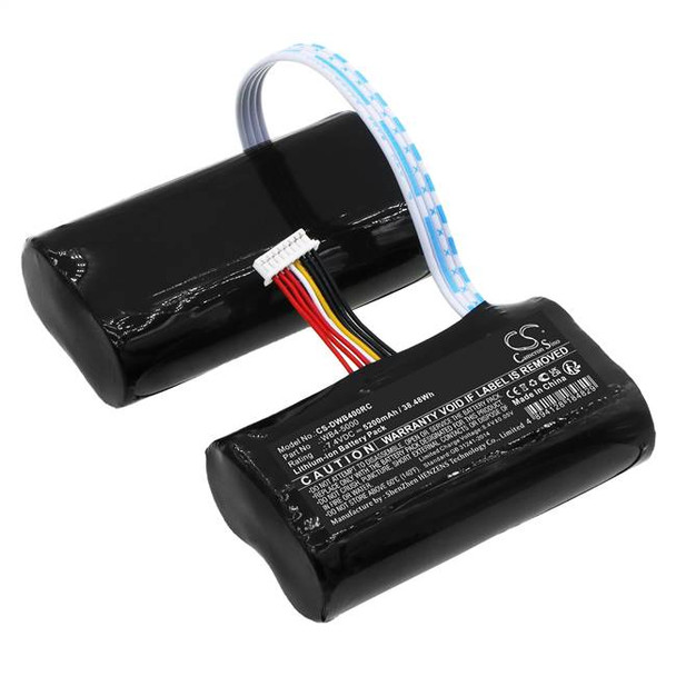Battery for DJI RM500 Smart Controller WB4-5000 Remote CS-DWB400RC 7.4v 5200mAh