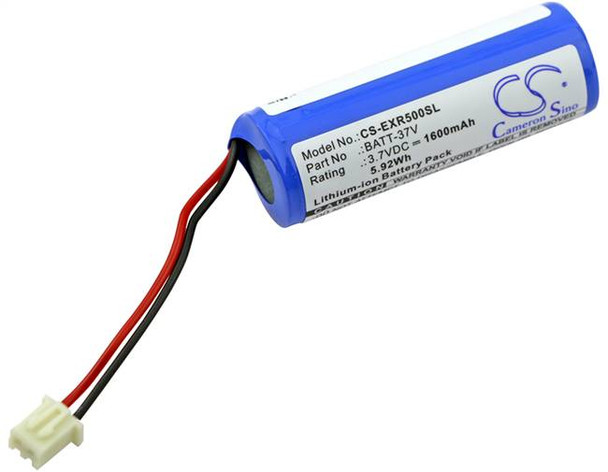 Battery for Extech BATT-37V VIR 50 VIR50 Dual-Laser IR Video Thermometer BATT37V