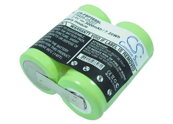 Battery for FLUKE Tester F9455 F9455-2520T 474569 Survey Equipment 2.4V Ni-MH