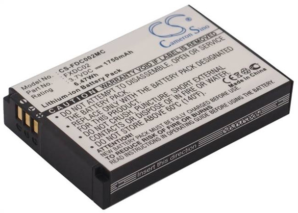Battery for Drift Ghost S HD 72-011-00 FXDC02 Camera CS-FDC002MC 3.7v 1750mAh