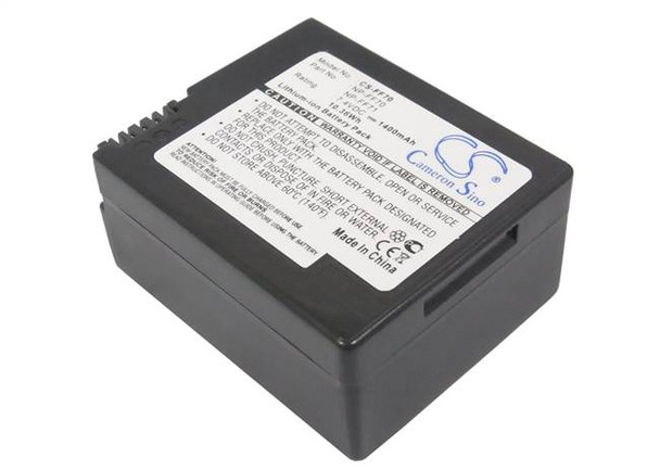 Battery for Sony DCR-DVD7 DCR-IP5 DCR-IP1 DCR-IP7 NP-FF70 NP-FF71 NP-FF71S