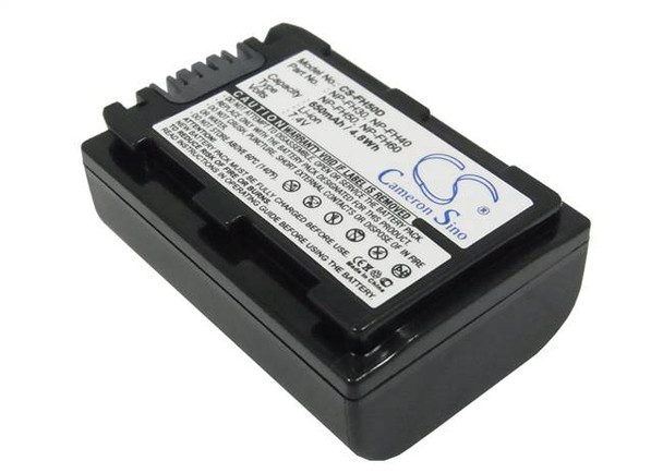 Battery for Sony CR-HC51E HDR-UX5 DCR-30 NP-FH30 NP-FH40 NP-FH50 NP-FH60 650mAh