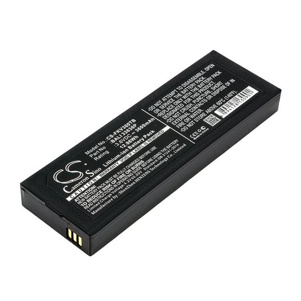 Battery for FanVision K-IVT-300-GD-B BALI 33636P K-ABC-30P-KT-B CS-FKV300TB